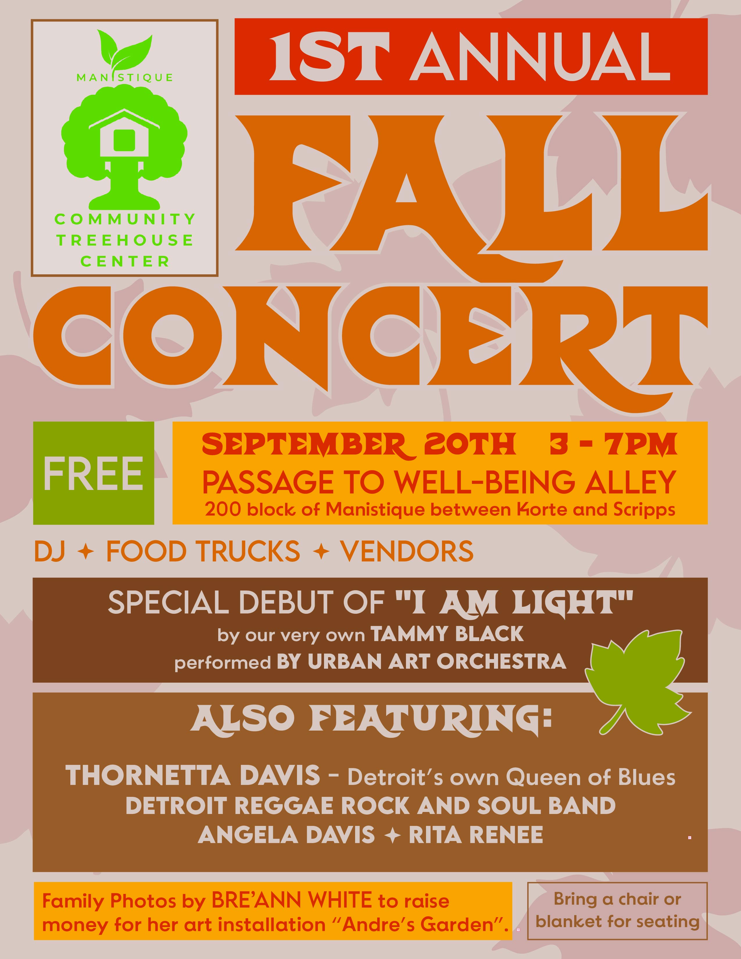 Fall Concert Flyer Manistique