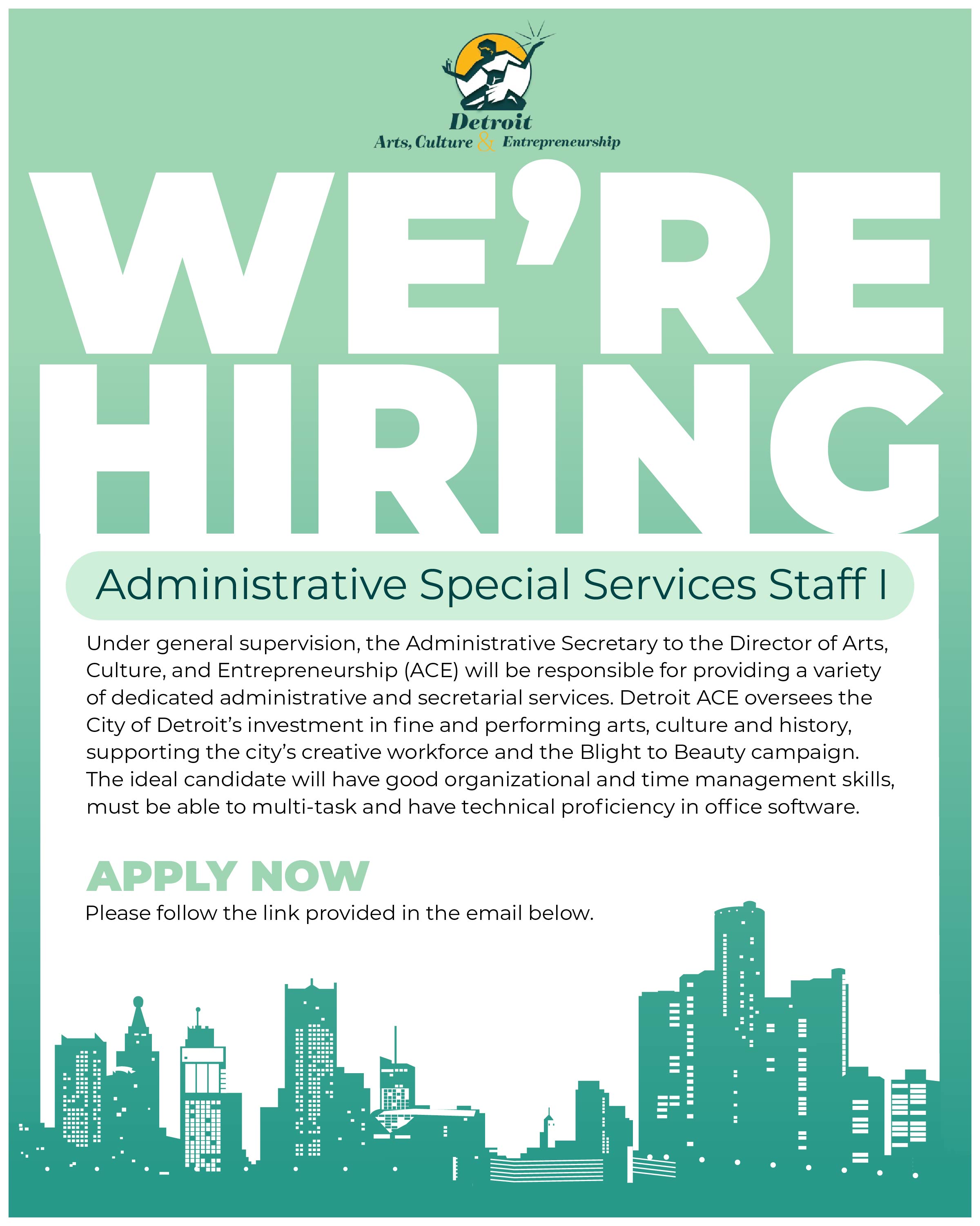 Job Posting flyer